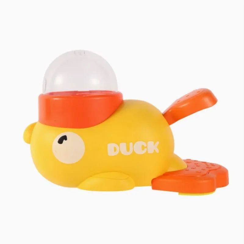 "Hands-On Duck Pet Toy Feeder - Eco-Friendly Design with Non-Toxic Paint, Stimulates Natural Foraging Instincts"